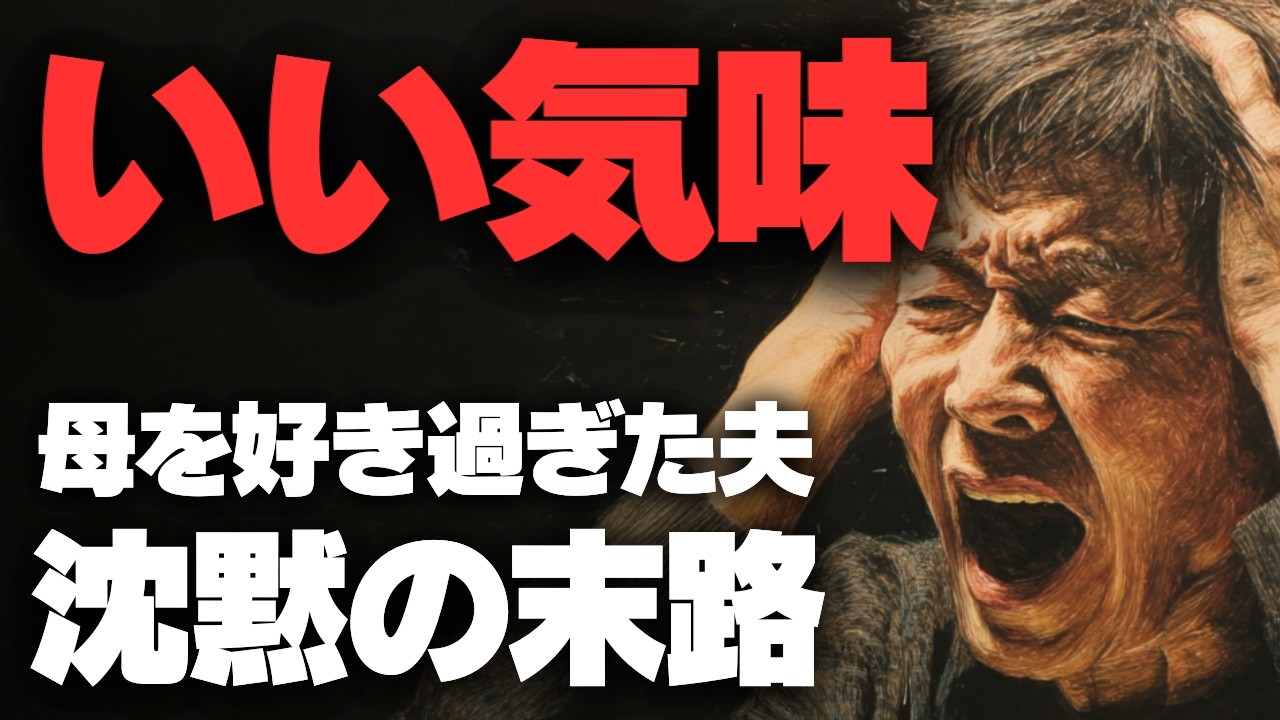 【因果応報】「母さんの言う通りにしろ」と常にマザコンだった夫の末路。義母の介護を押し付けられ発狂する老後｜仏教の教え｜ブッダの教え｜仏陀