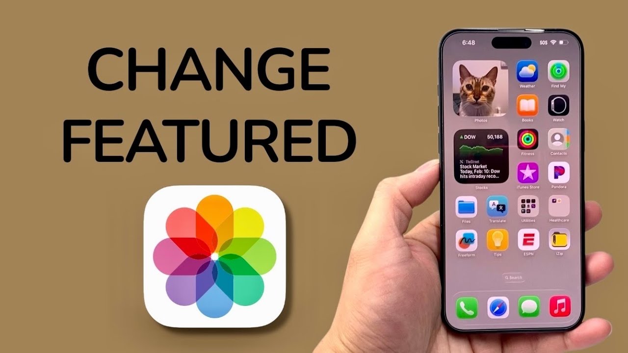 How To Change Featured Photos On iPhone