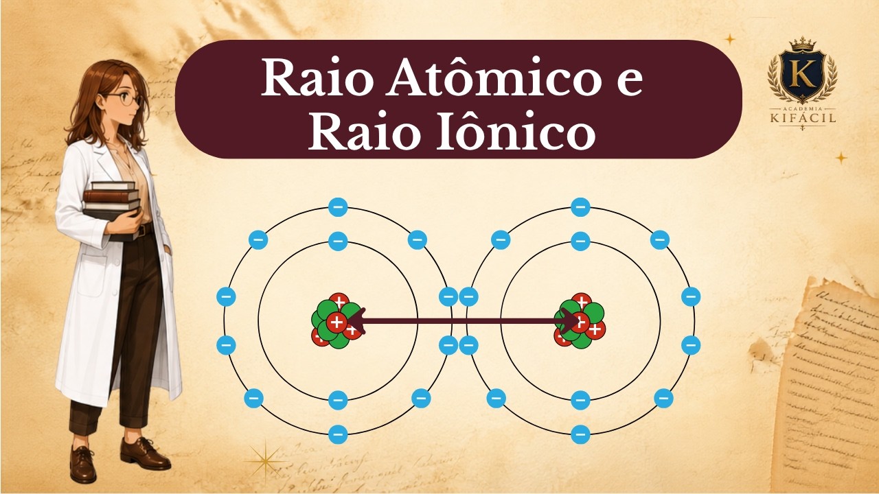 Propriedades Periódicas- Raio atômico e Raio Iônico (Fácil) -Questão do ITA resolvida