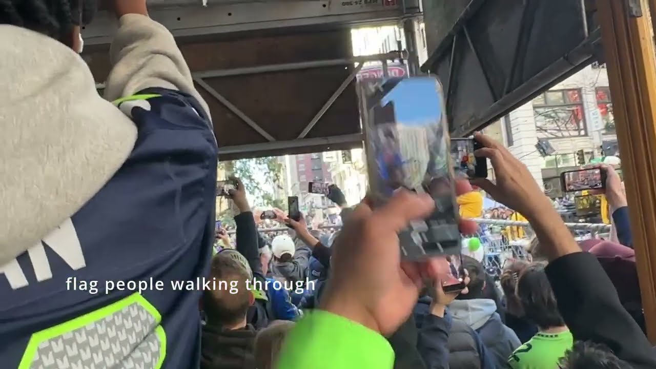 Seattle Seahawks Super Bowl Parade videos/(vlog?)... it's a parade inside my city yeahhhhhhhhhhhhhhh