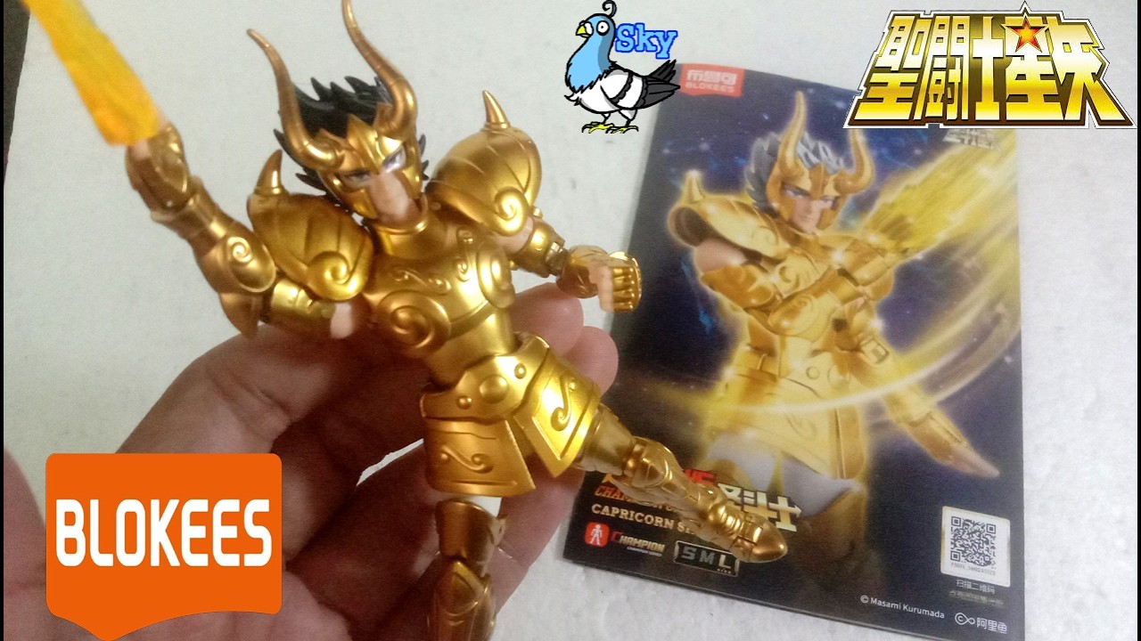 รีวิวแบบอวย!!! [Blokees] Capricorn Shura / Saint Seiya Champion Class!!!  คมจนบาดมือ