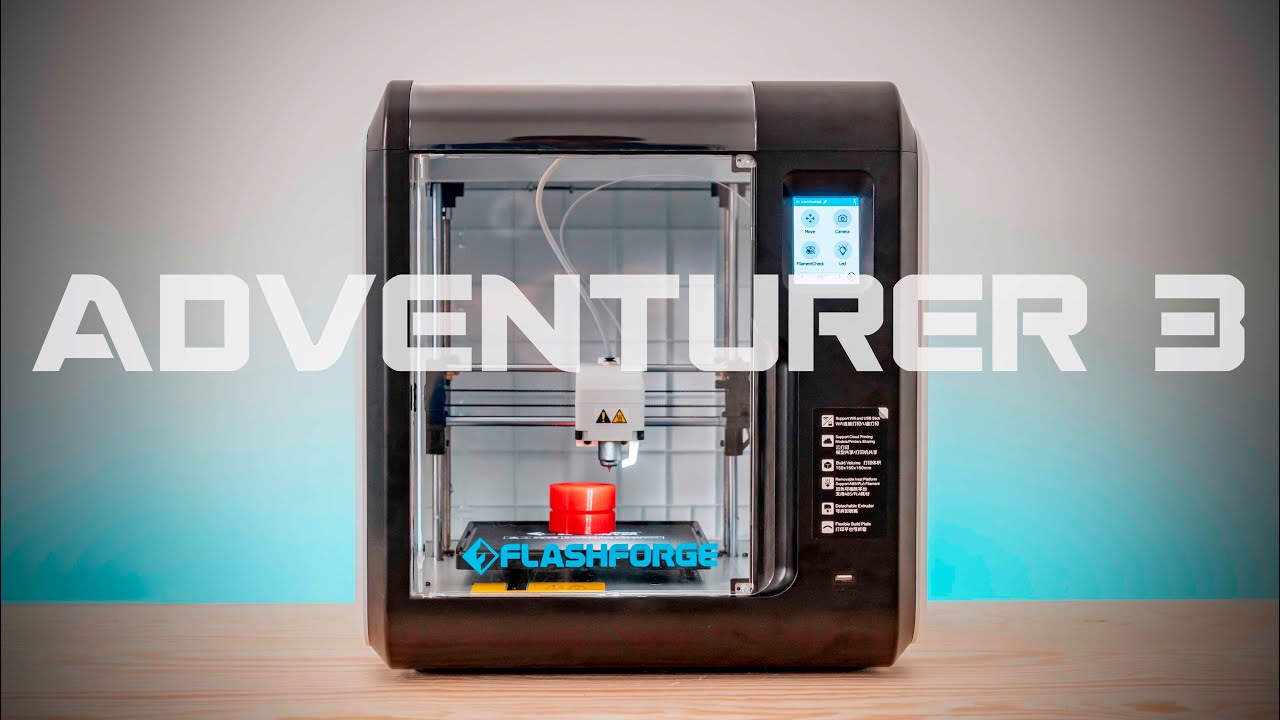 LA STAMPANTE 3D PRONTA ALL'USO | FLASHFORGE ADVENTURER 3