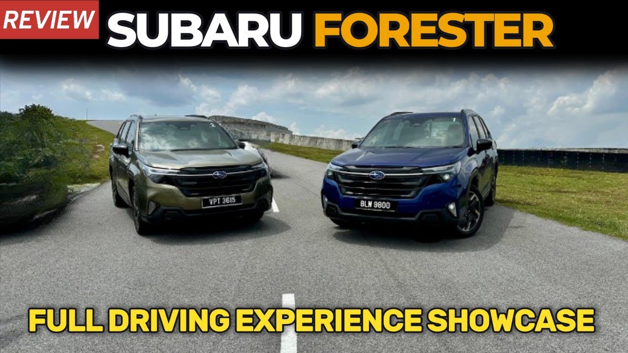 Совершенно новый Subaru Forester 6-го поколения! Цены от 221 500 ринггитов | YS Khong Driving