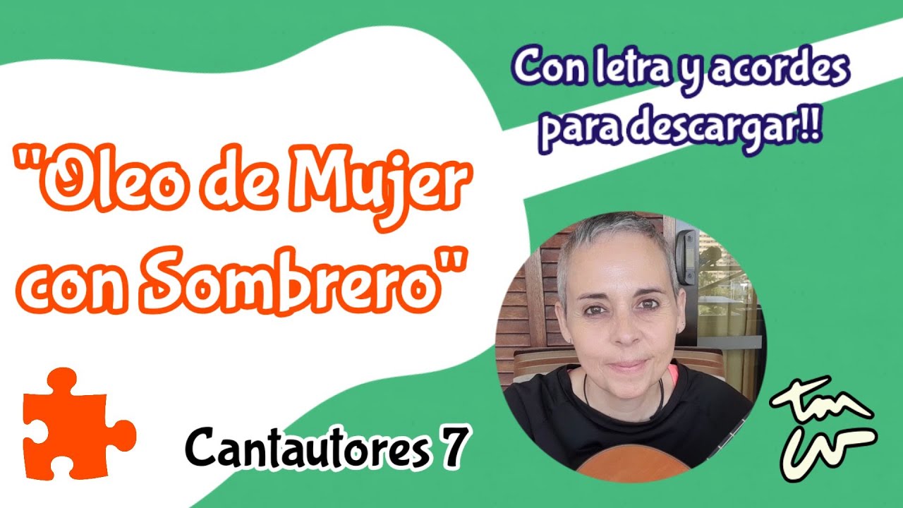 Cómo tocar Oleo de Mujer con Sombrero en guitarra 🎸con pdf ↙️