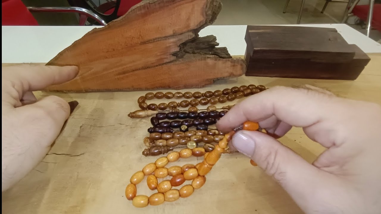 Gergedan Ağaci Tesbih incelemesi Yaptık. Demir Hindi ve kuka ile kıyasladik.#tesbih #kuka #bakalit
