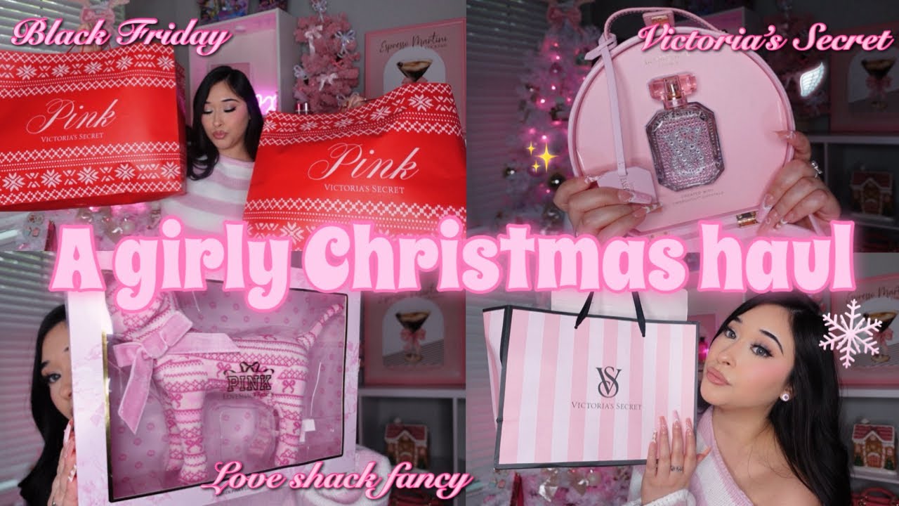 ШОПИНГ В ЧЁРНУЮ ПЯТНИЦУ 🎀🎁 | Victoria’s Secret, Sephora, Altar’d state и Pink x LoveShackFancy