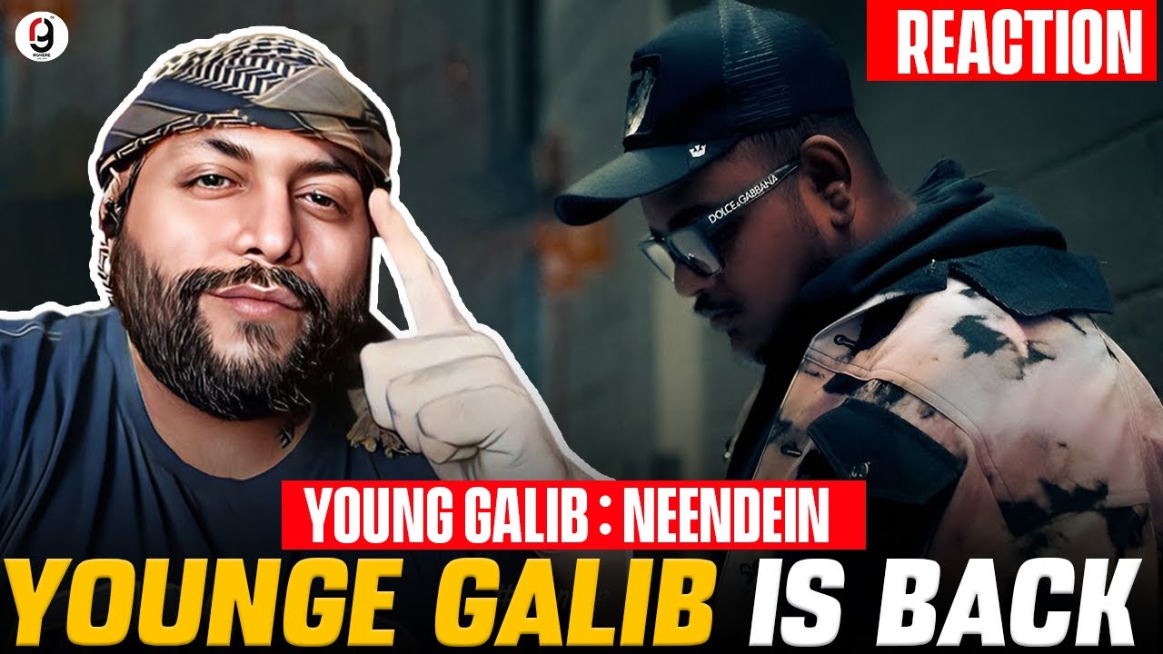 YOUNG GALIB - NEENDEIN | MUSIC BY - MEMAX | OFFICIAL VIDEO | EMIWAY BANTAI NEXT SONG| REACTION BY RG