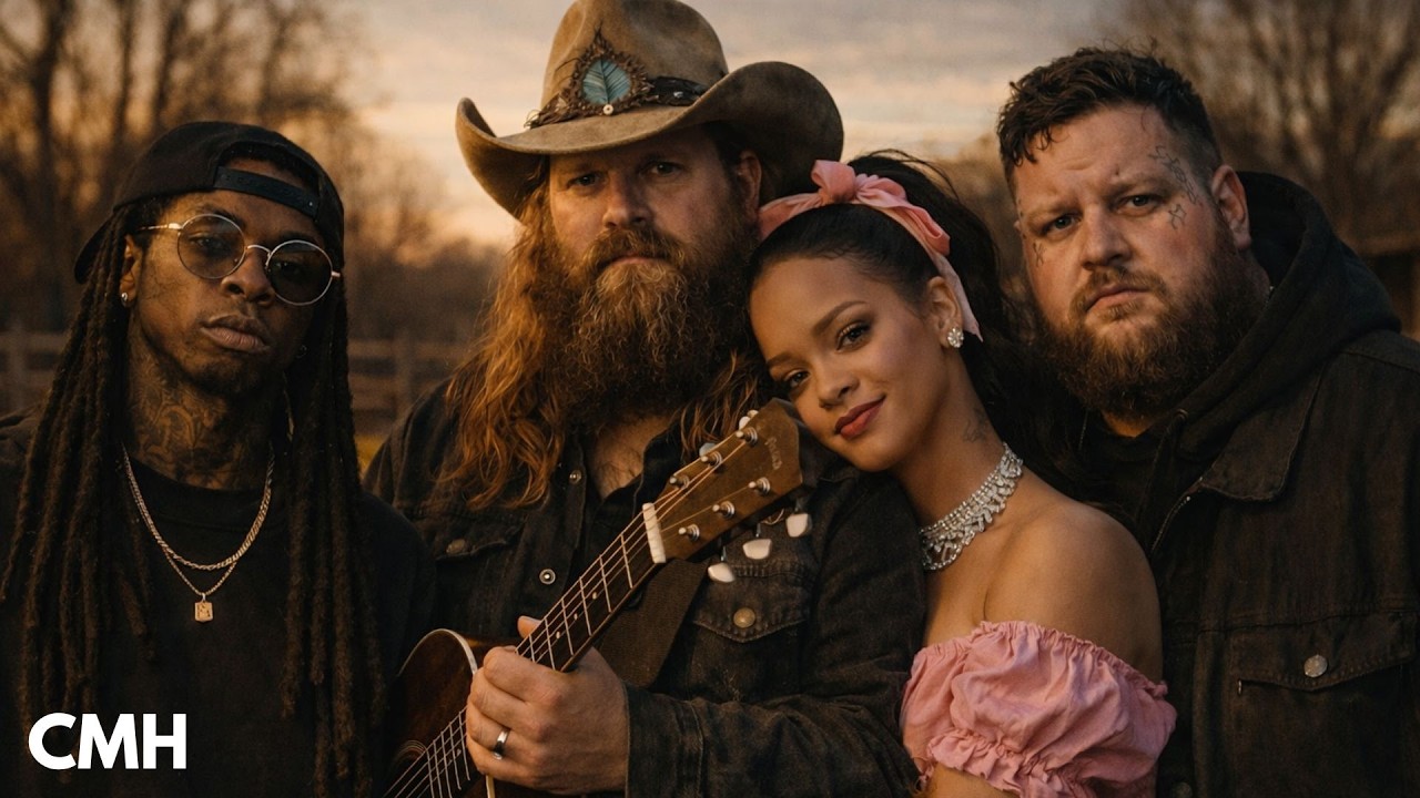 Chris Stapleton ft Jelly Roll, Lil Wayne & Rihanna – Hallelujah in the Dark (2026 Gospel Country )