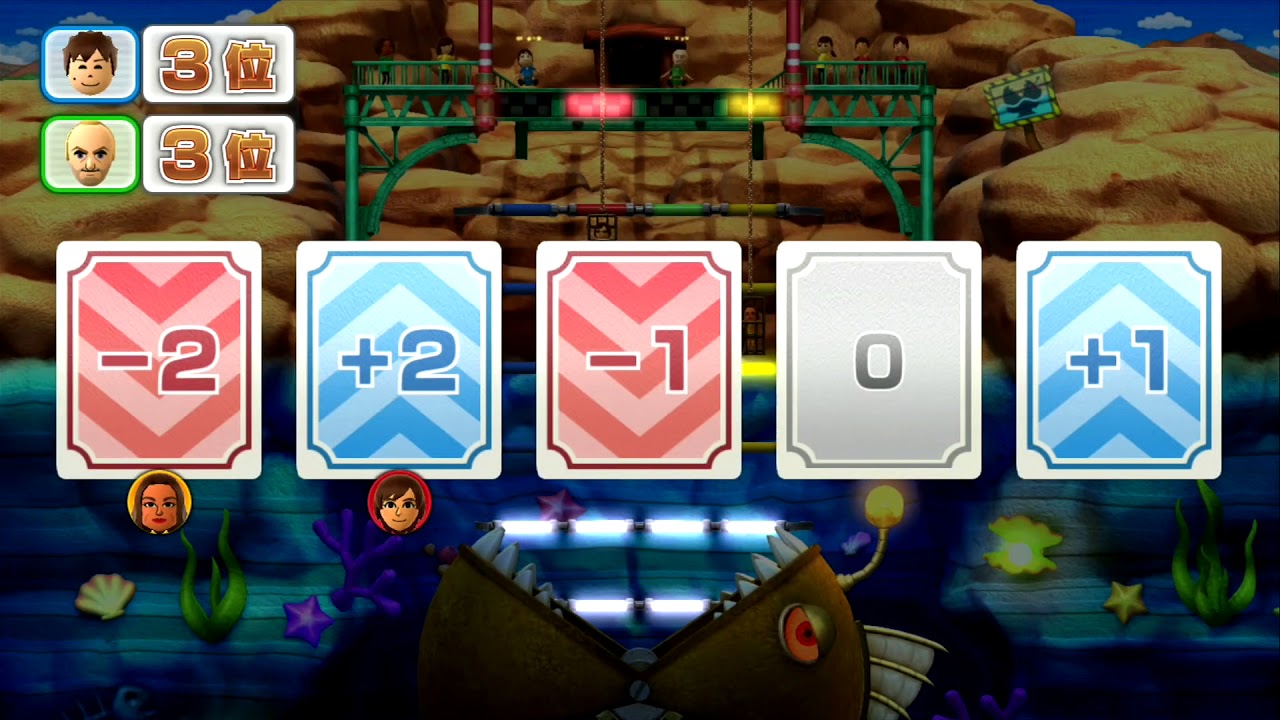 【Wii party U】 チャレンジ道場の中級にチャレンジした！ もりのゲーム実況