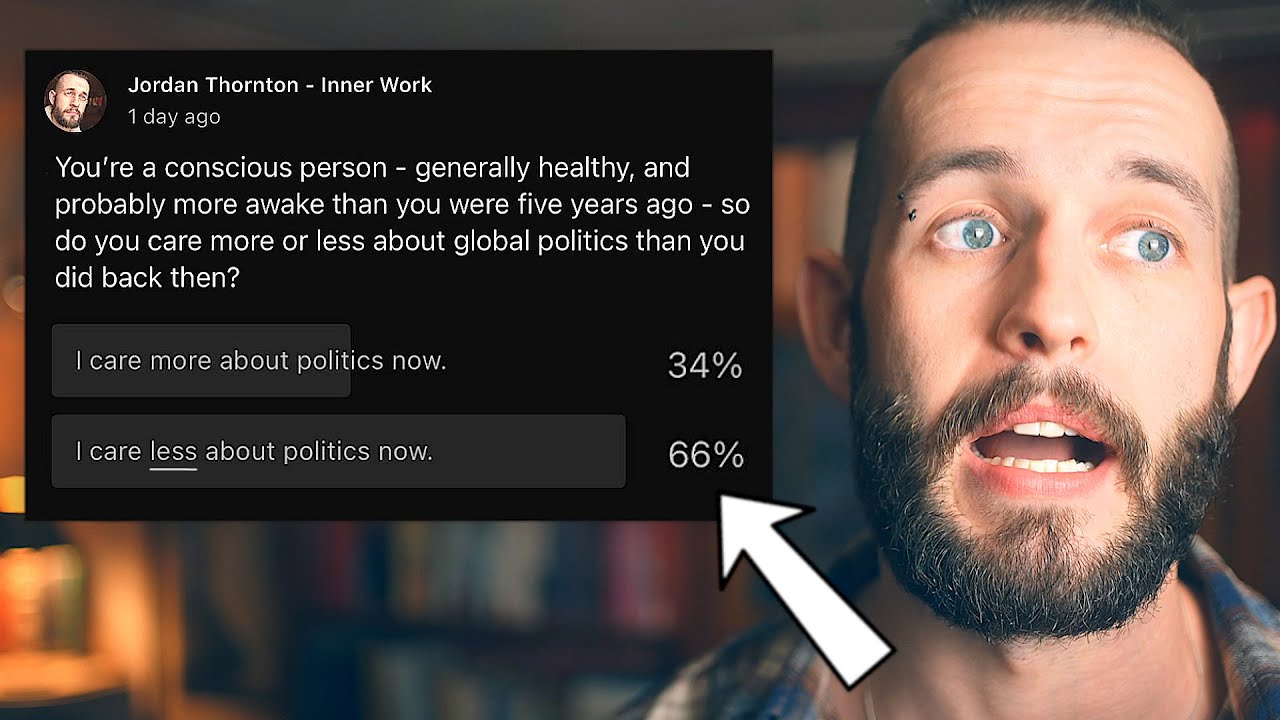 Political Shadow: Why Don't Spiritual People Watch The News? - Inner Work Library 210/500