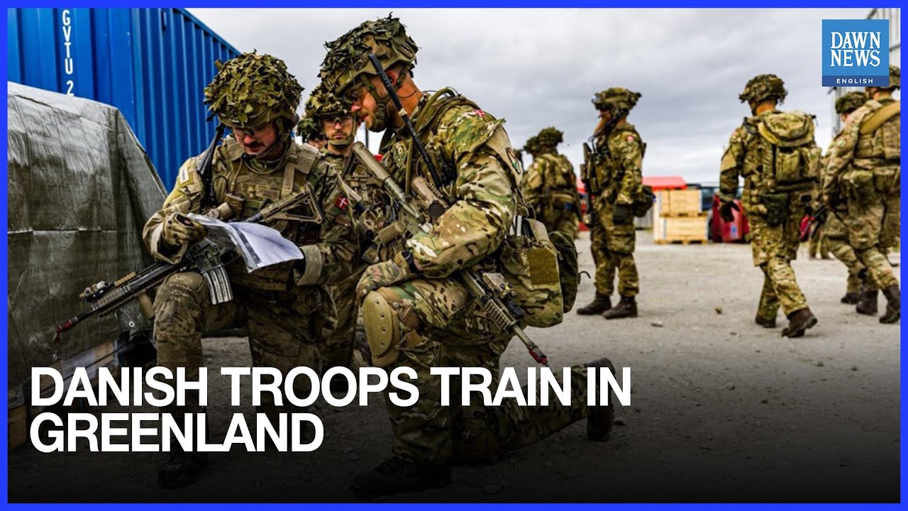 Danish Troops Train in Greenland as Part of 'Arctic Endurance' Exercise | Dawn News English