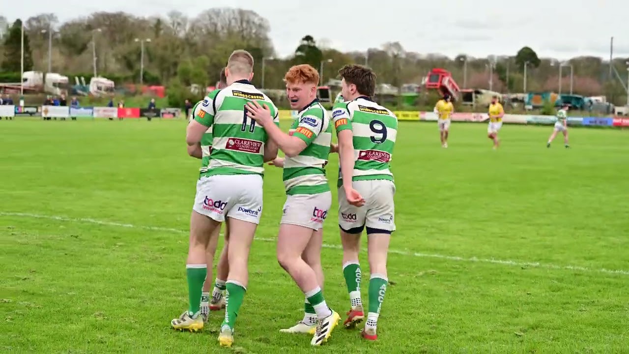Omagh Accies RFC Vs Bruff RFC 🏉 15th April 2023 1st half