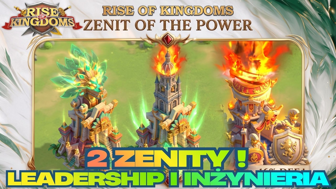 2 Zenity !!! Leadership i Inżynieria - Rise of Kingdoms Optimusprimal Gaming