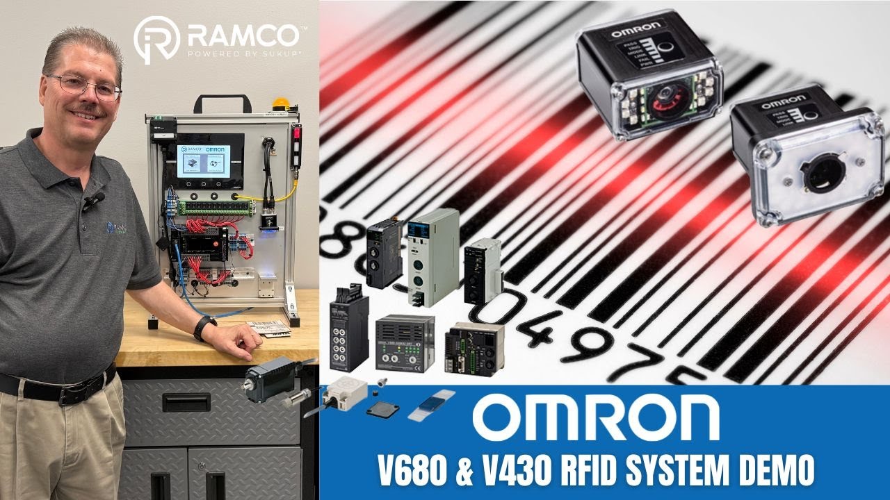 Omron RFID & Barcode Systems in Action | Ramco AE Demo