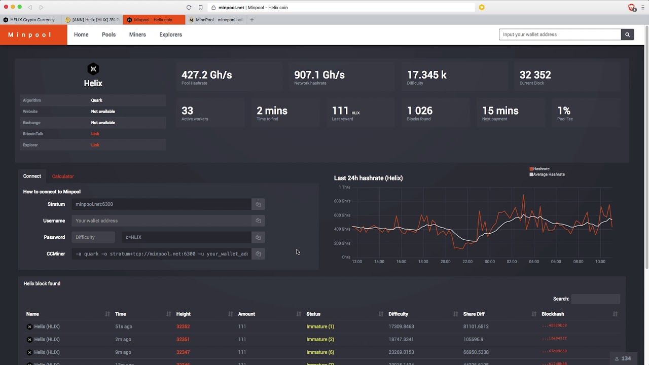 How to Mine Helix - New Staking/Masternode Coin
