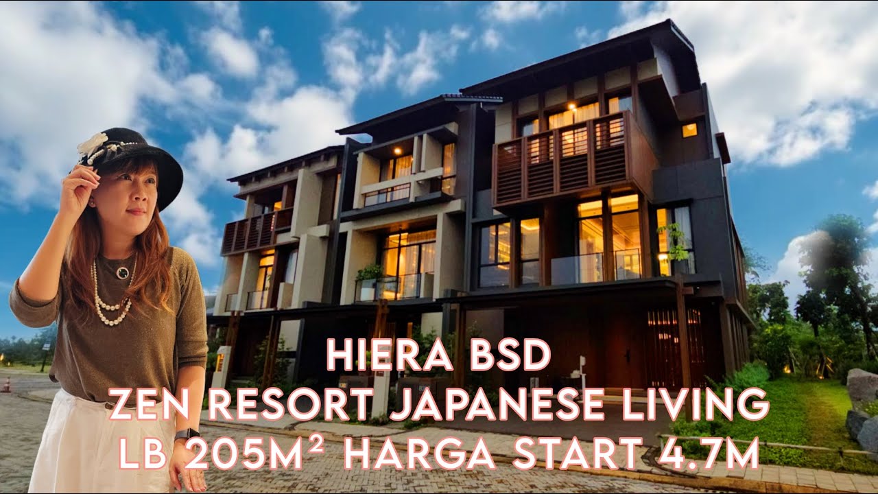 Cluster Wynyard At Hiera BSD 8x18 LB 205m2 Rumah 3 Lt | Tipe Paling Favorit | Harga Mulai 4,7 M-an