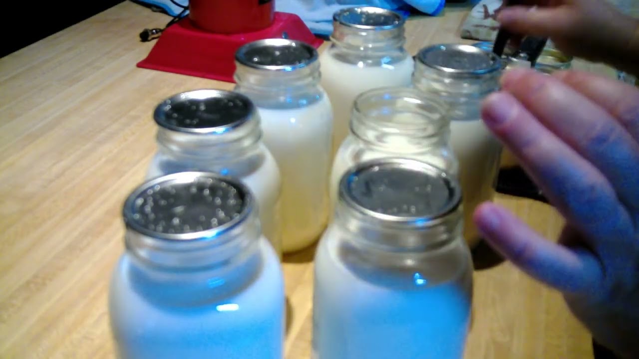 PRESSURE CANNING MILK , self-stable for cooking with.