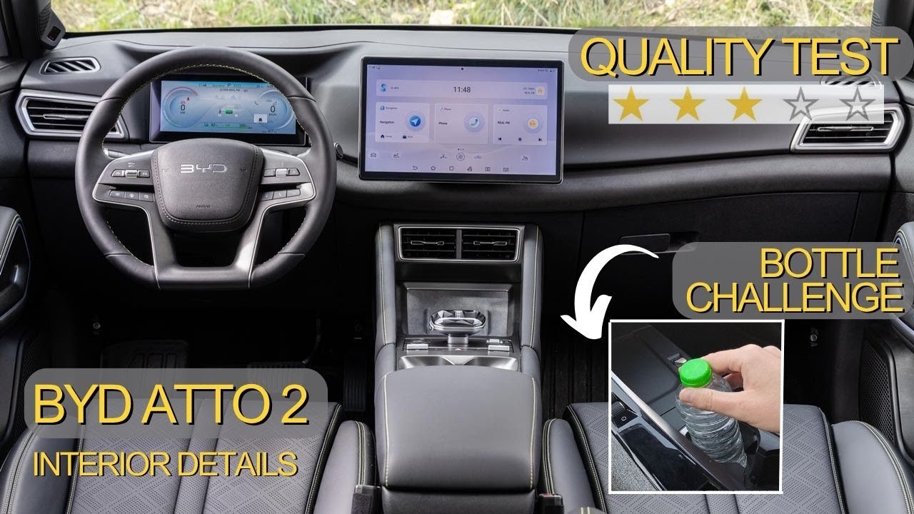 BYD ATTO 2 Boost 177 PS (2025) | What a practical city SUV - Good interior quality!