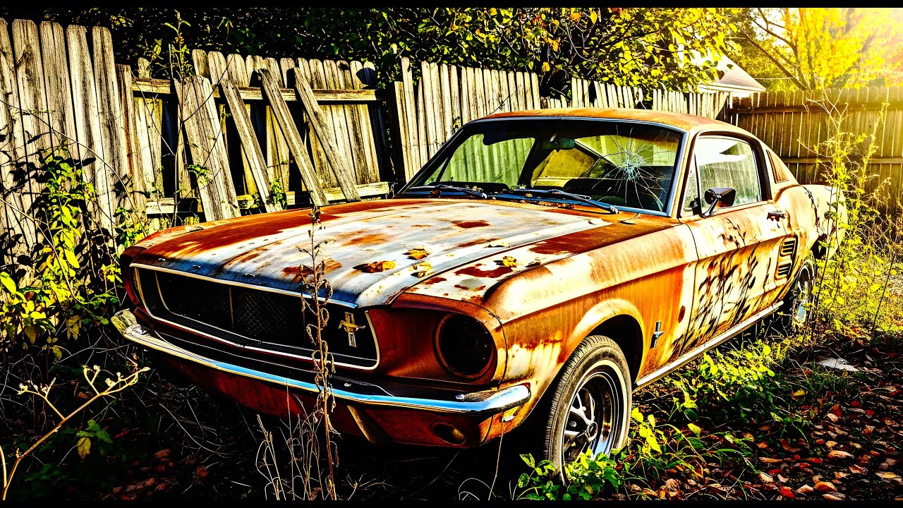 Will It Run? Found Abandoned 1967 Ford Mustang Fastback (Barn Find)