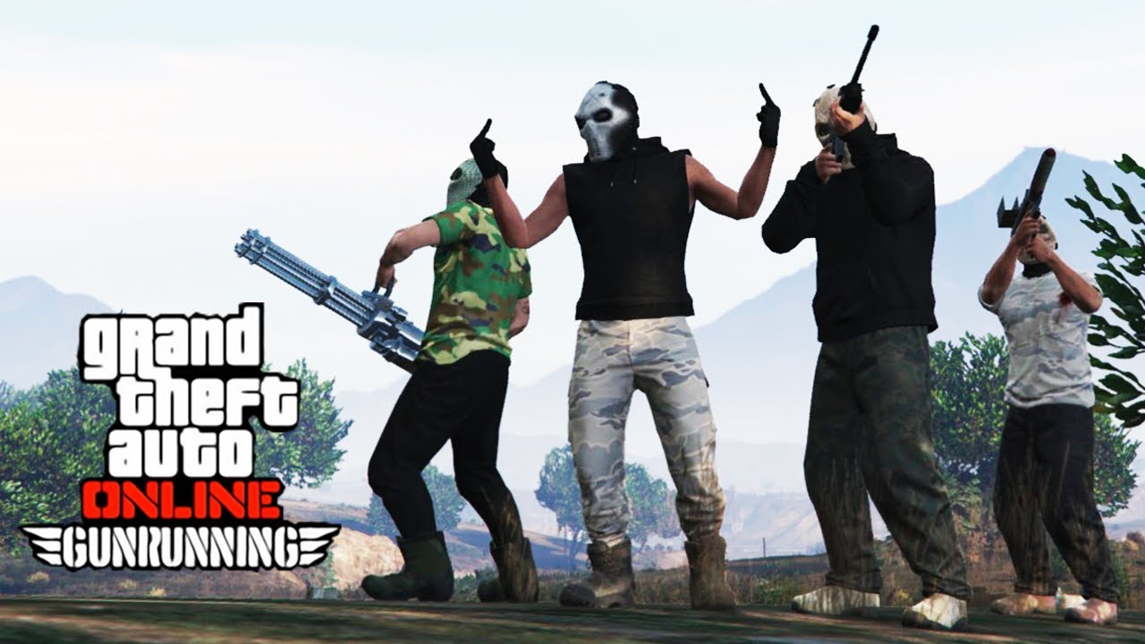 GTA V Online : GunRunning | CEGADA COMO NÃO FAZER MISSÕES