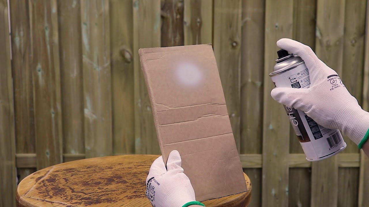 How to use PlastiKote Chalk spray paint
