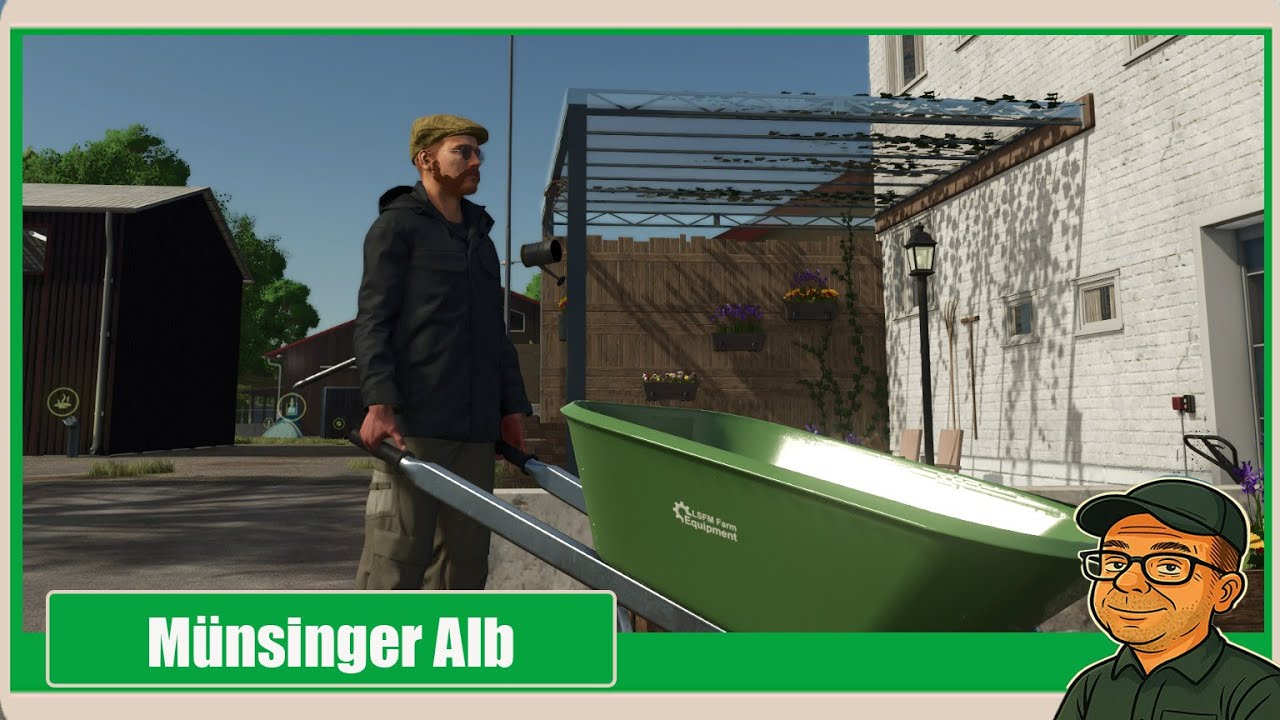🚜LS25 Münsinger Alb🚜| Hof Arbeit und Erster Grünschnitt #07