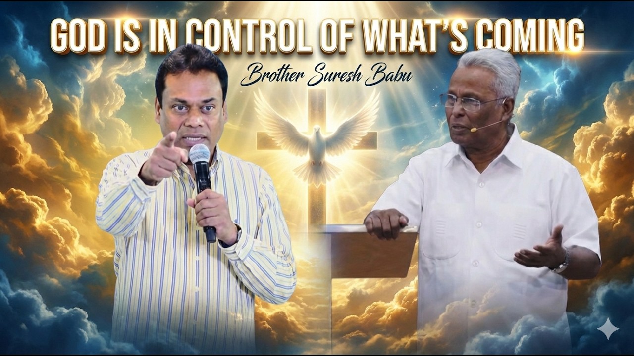 Don’t Fear Tomorrow — God Is Already There | pastor Suresh babu | pastors media