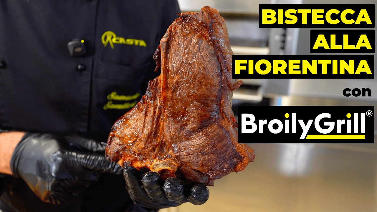 Oltre 4kg di Fiorentina cotta in 10 minuti con BroilyGrill® 🔥
