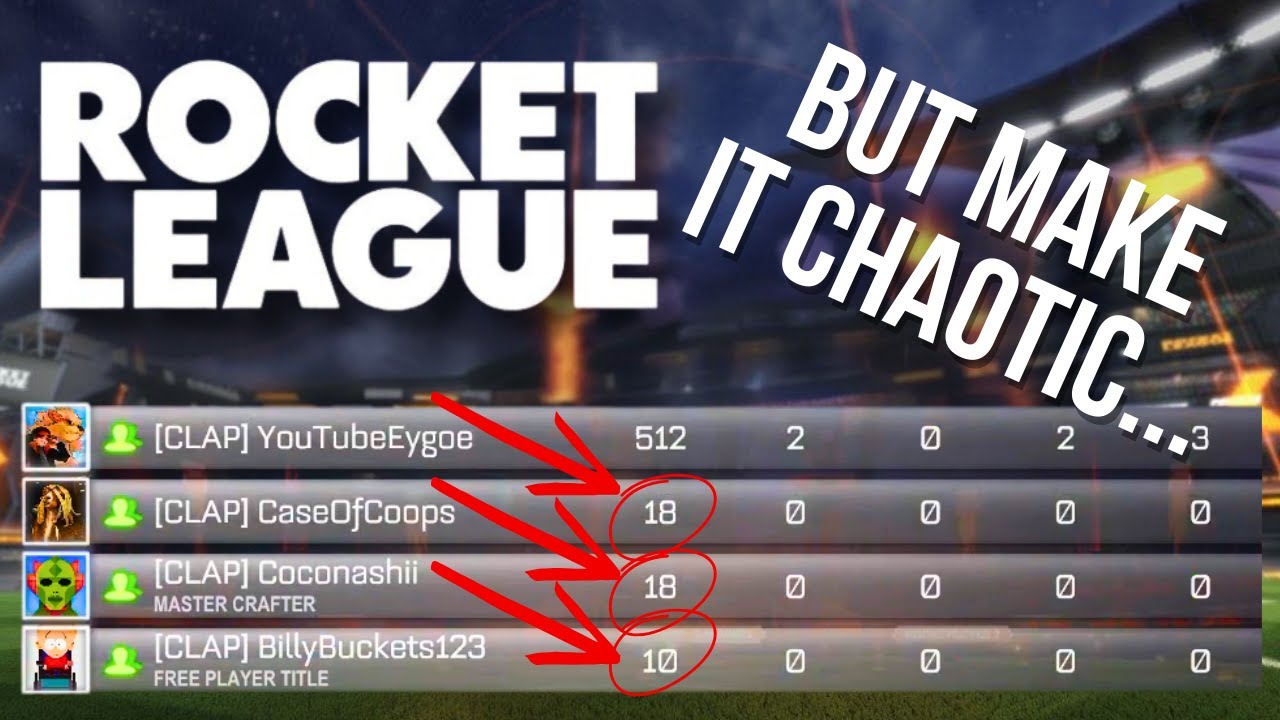 Rocket League CHAOS is EXACTLY What it Sounds Like