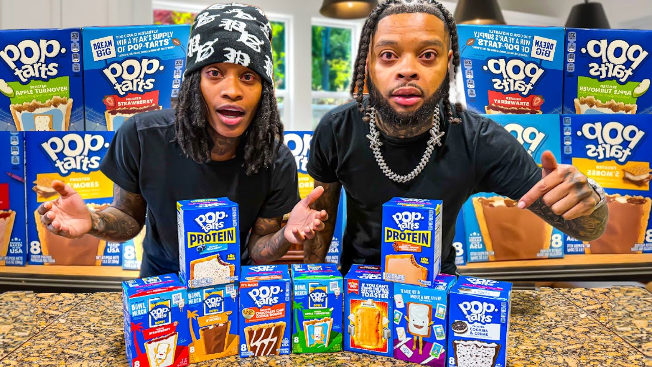 We Tried Every POPTART Flavor.. 😋