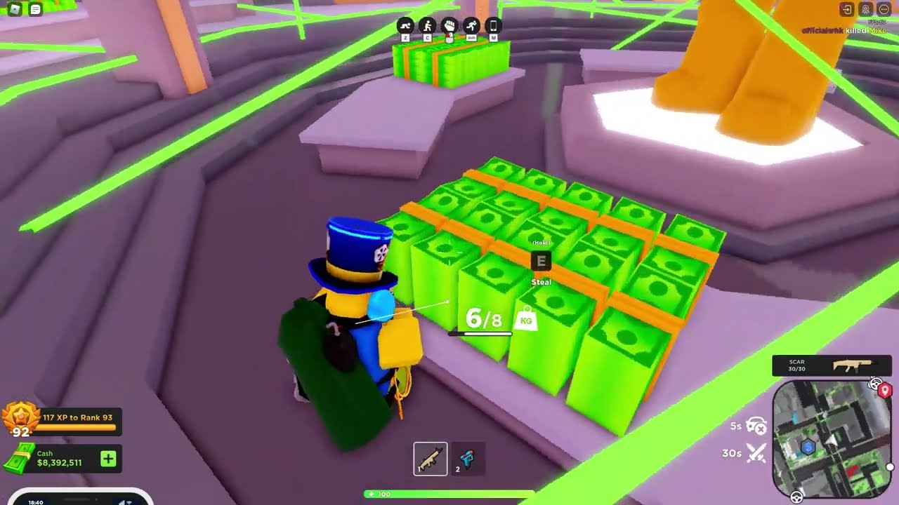 Mad City chapter 2 -  Bank heist