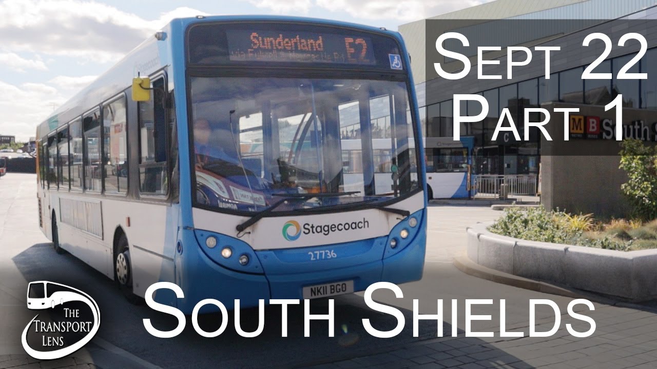 Buses in South Shields - Stagecoach, Go North East - September 2022 Part 1