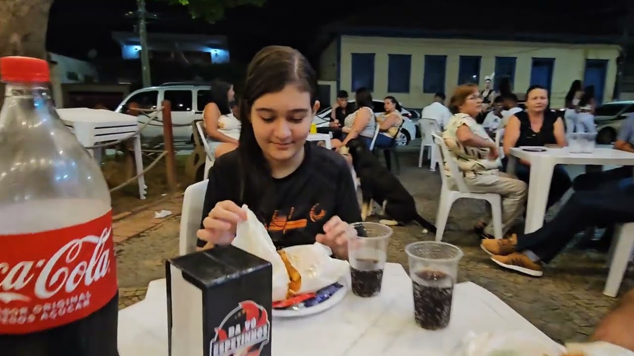 Lanche e carnaval em Caldas MG