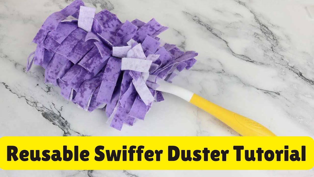 Make Your Own Reusable Swiffer Duster - Easy DIY