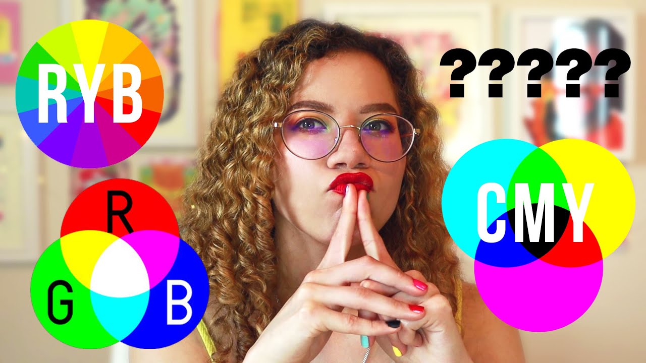 RYB vs RGB vs CMY: What are the 