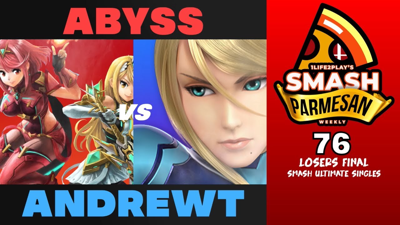 Abyss vs AndrewT - Smash Ultimate Singles Losers Final Smash Parmesan 76 - Pyra Mythra vs Zero Suit