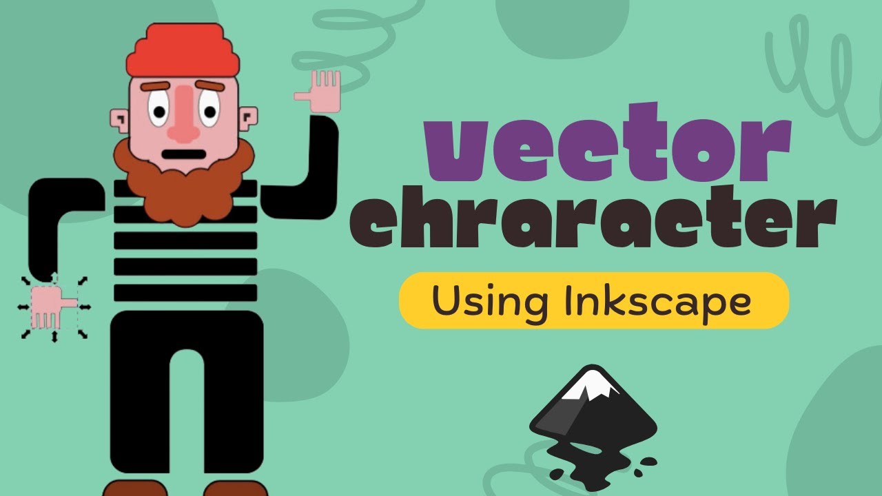 2D Animation - Creating a vector character on Inkscape