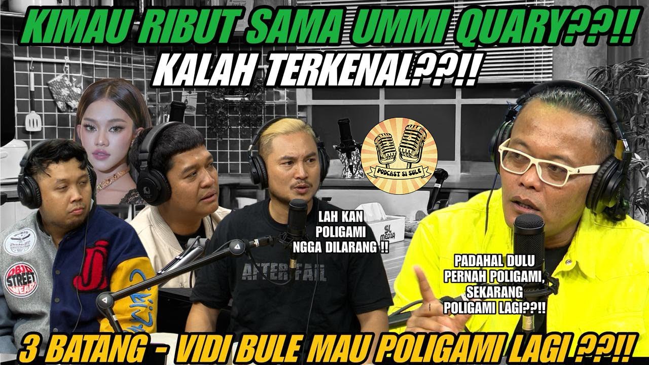BENARKAH VIDI BULE POLIGAMI⁉️