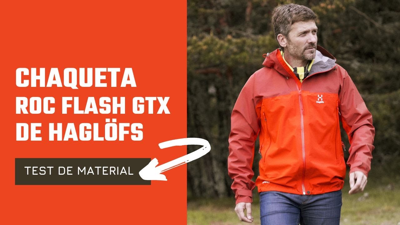 Análisis de la chaqueta Roc Flash GTX de Haglöfs