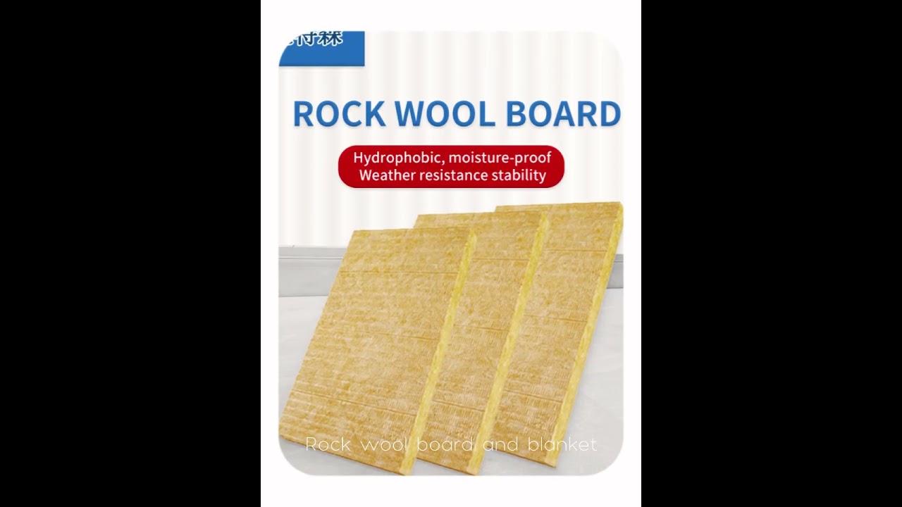 UETERSEN Rock wool board and rock wool blanket