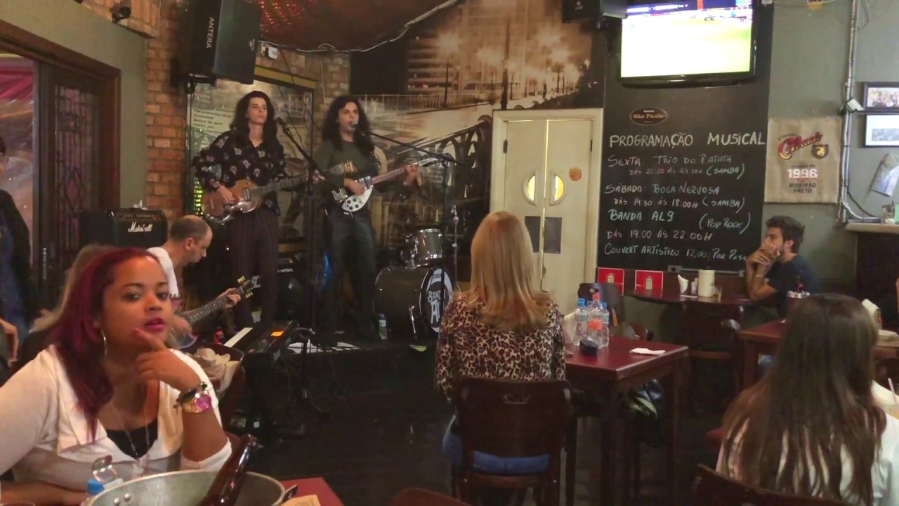 Banda AL9 - A Hard Day's Night (The Beatles) ao vivo no Boteco S&atilde;o Paulo