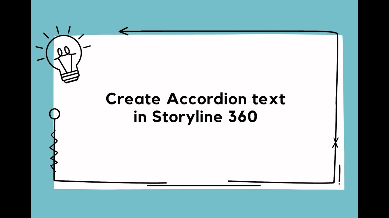 How to create accordion text effect in Articulate Storyline