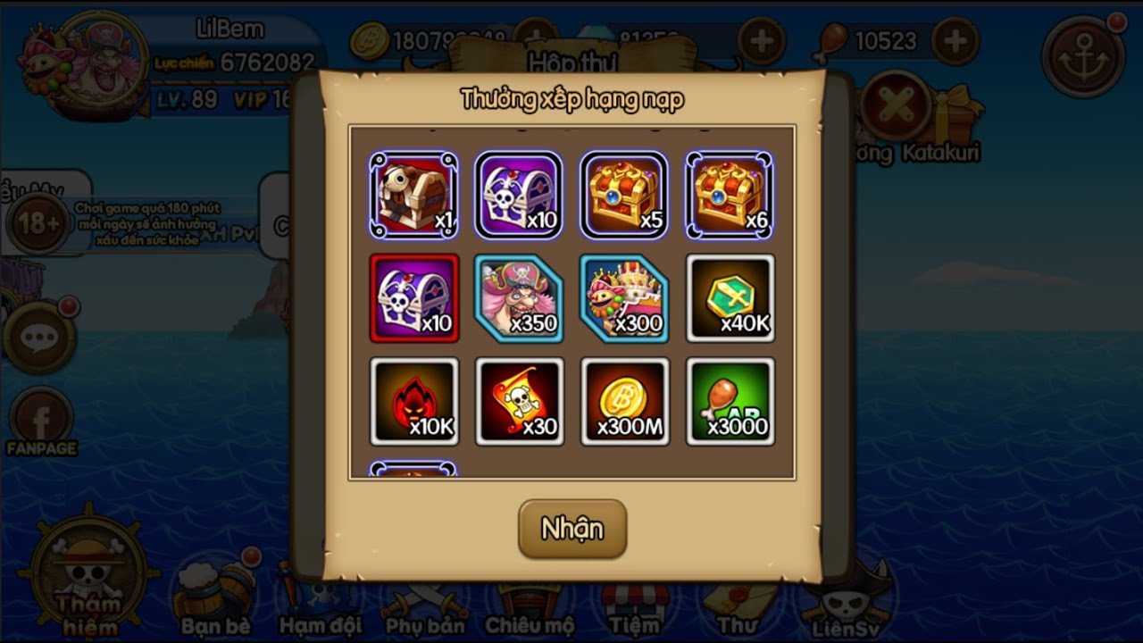 Kho Báu Huyền Thoại -  LilBem mở phần quà tiêu phí LSV CỰC VIP và cái kết