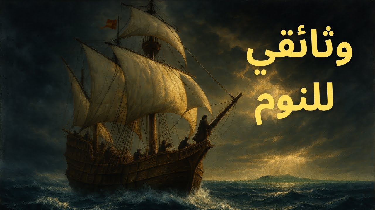 كولومبوس والبحارة رحله محفوفة بالموت - وثائقي للنوم مع صوت مطر هادئ