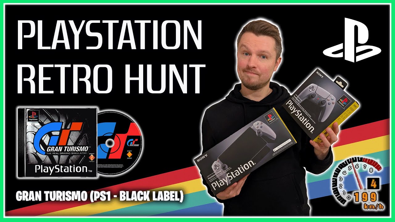 Gran Turismo (PS1 - Rare Black Label) - PlayStation Retro Hunt