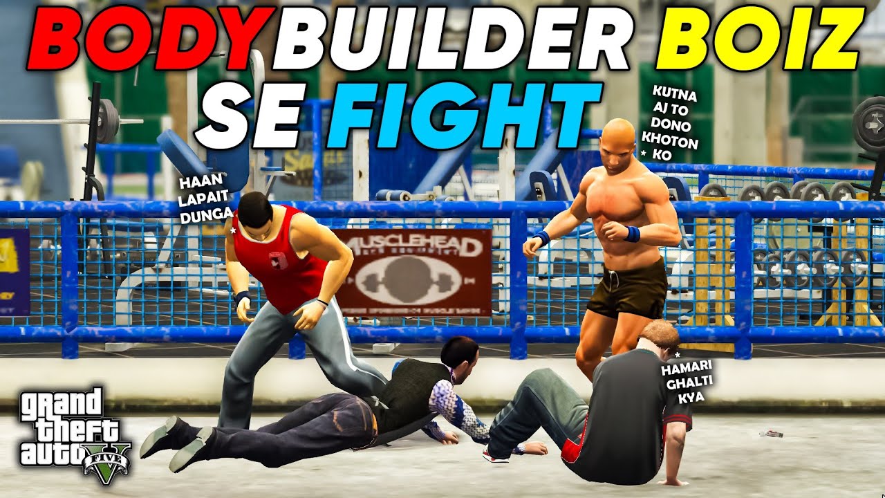 BODYBUILDER BOIZ BEAT JIMMY AND FAZI | MAZDA RX8 | GTA 5 | Real Life Mods #449 | URDU |