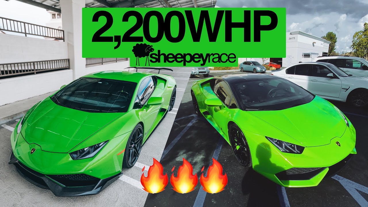BUILDING 2 1,100WHP HURACANS...WE BACK BABYY! - SHEEPEYRACE