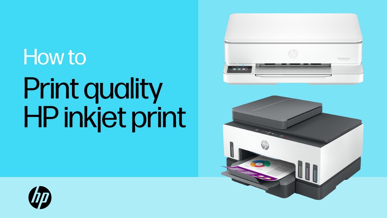 Fix print quality problems | HP inkjet printers | HP Support