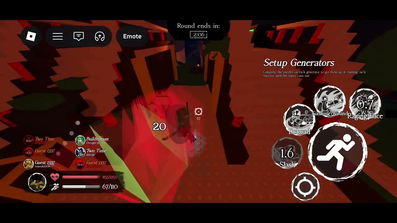 milestone 3 slasher gameplay #forsaken 