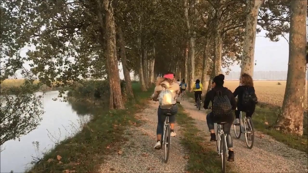 La biciclettata dei lettori nella tenuta di Genagricola a Ca' Corniani
